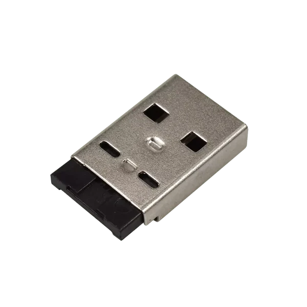 USB A公 短體鐵殼無角 有四個沉孔 RMA-A691