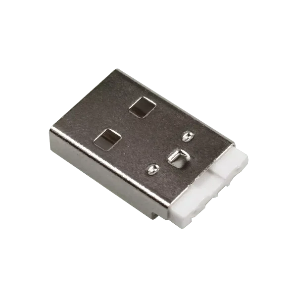 USB A公 短體鋼殼鍍鎳 RMA-A882