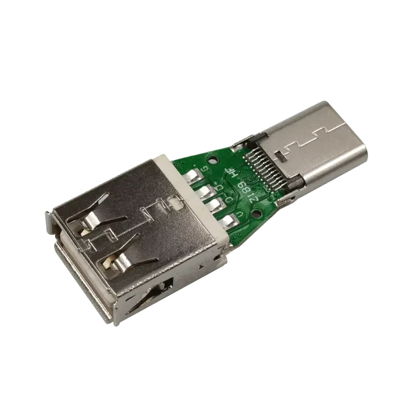 USB-A F(白色) TO Type-C F 轉接頭 RTG-A1094